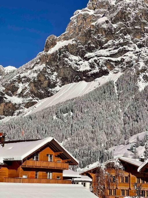 Ferienwohnung Alpine Chalet Kandersteg Exterior foto